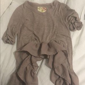 Joyfolie distressed shirt